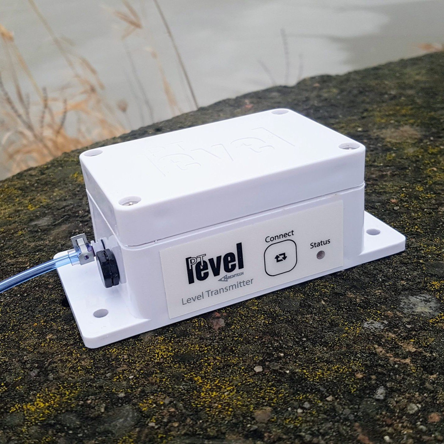 Monitoreo de nivel de cisterna al aire libre